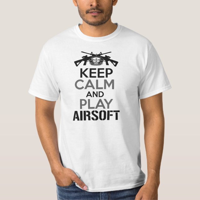 Camiseta Operator7 - Mantenha a calma (Frente)