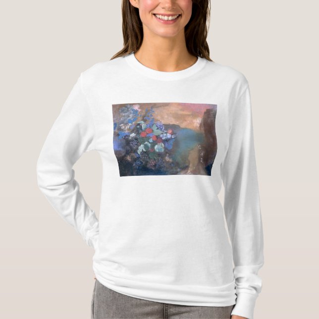 Camiseta Ophelia entre as flores, c.1905-8 (Frente)