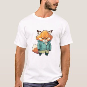 Camiseta Ópice Adorável e Humorável do Panda Vermelho
