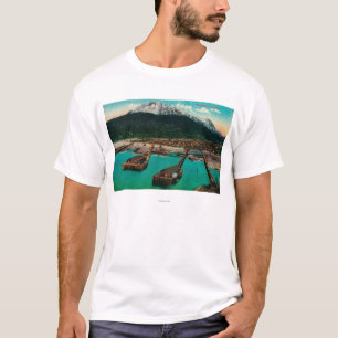 Camiseta Opinião da cidade de Skagway, AlaskaSkagway, AK