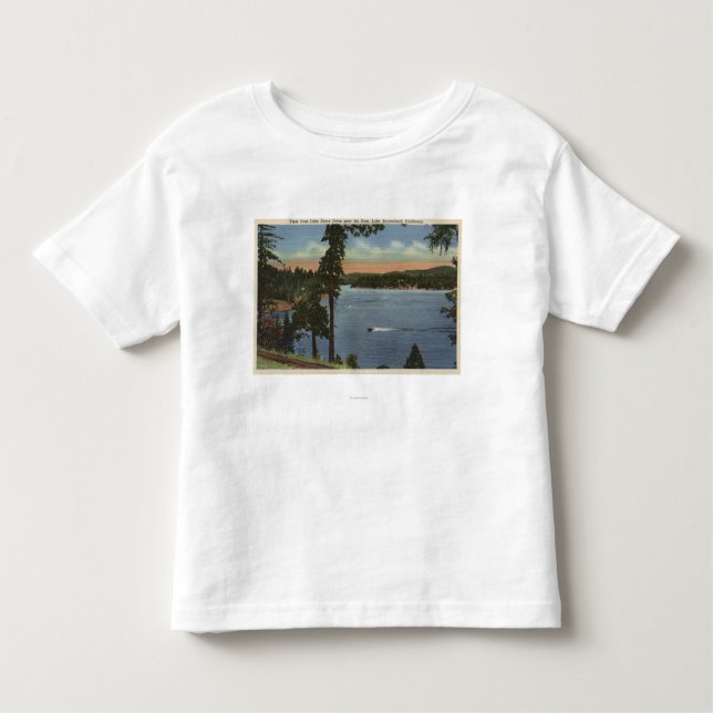 Camiseta Opinião da movimentação da costa do lago, perto da (Frente)