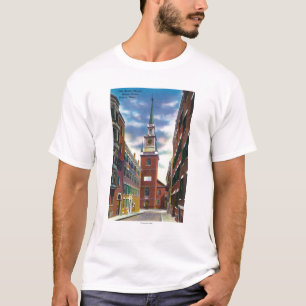 Camiseta Opinião da rua de Salem da igreja norte velha Bld