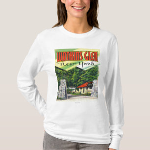 Camiseta Opinião de entrada principal ao parque estadual d