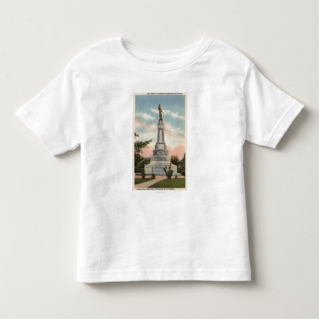 Camiseta Opinião de James W. Marshall Monumento # 1 (Frente)