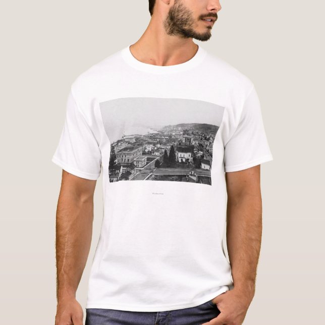Camiseta Opinião de olho de pássaro de Astoria, OU (Frente)