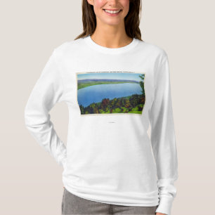Camiseta Opinião desencapada do monte do lago Canandaigua