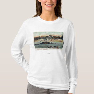 Camiseta Opinião do beira-rio de Macabee BeachMonterey, CA