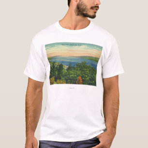 Camiseta Opinião do lago Seneca
