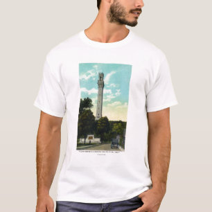 Camiseta Opinião do memorial da tabuleta e do peregrino do