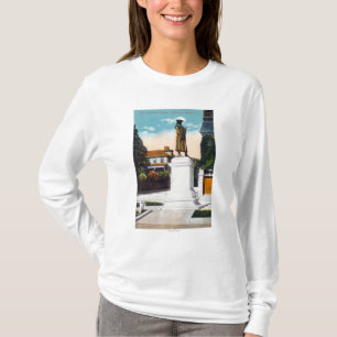 Camiseta Opinião Estátua do general Warren