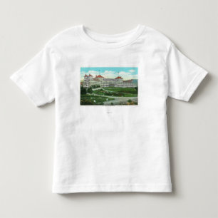 Camiseta Opinião exterior do Fim-acima do hotel do Mt.