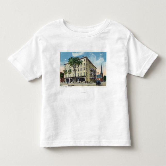 Camiseta Opinião exterior o De Witt Hotel (Frente)