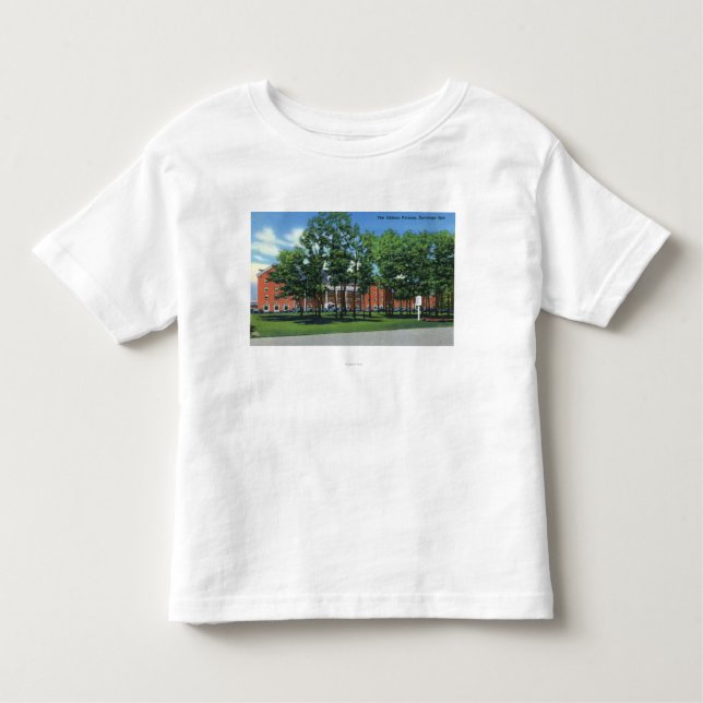 Camiseta Opinião exterior o Gideon Putnam, Saratoga (Frente)