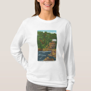 Camiseta Opinião nova da ponte de Hwy do estado da falha d