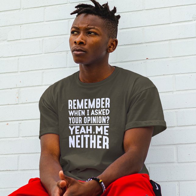 Camiseta Opinião Sarcasm Tee (Criador carregado)