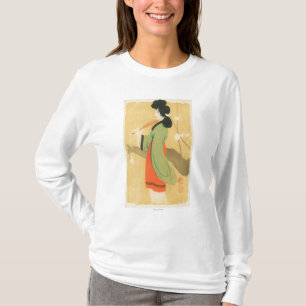 Camiseta Opinião uma mulher japonesa em ParisParis, France