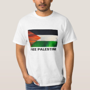 Camiseta Opiniões da Palestina Flag Sky   Palestina Livre