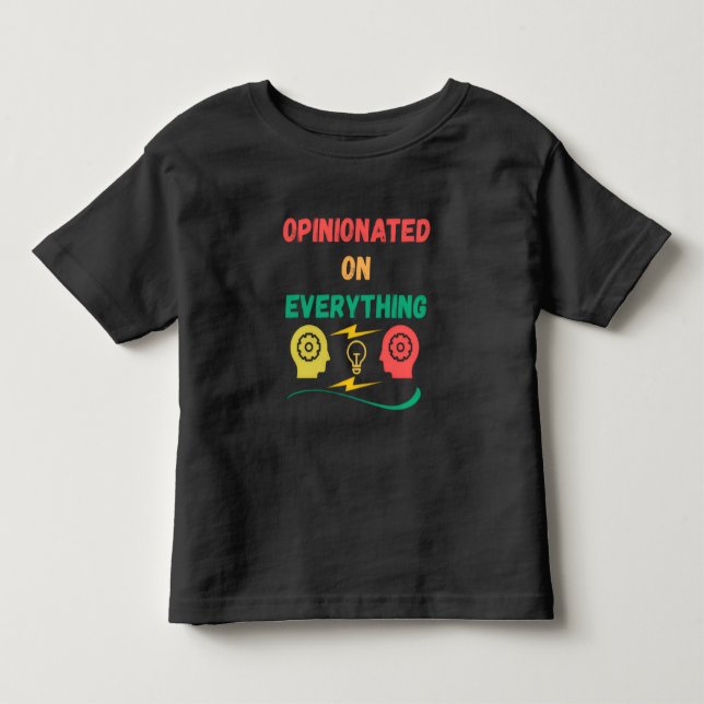 Camiseta Opinionado sobre tudo (Frente)