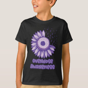 Camiseta Opióide de Fita Roxo de Sensibilização