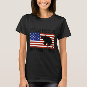 Camiseta Opõe-se ao fascismo