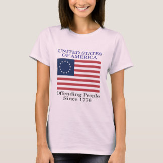 Camiseta Oposição De Pessoas Desde 1776