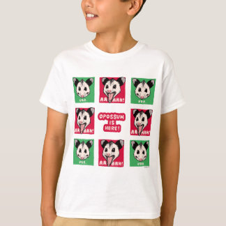 Camiseta Opossum "AHHH" and "UGH..."