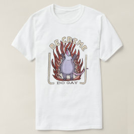 Camiseta Opossum Anarchy - Be Crime, Do Gay