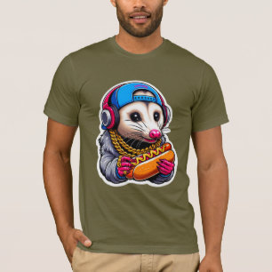CAMISETA OPOSSUM COMER CÃO QUENTE 5