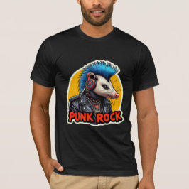 CAMISETA OPOSSUM PUNK ROCK BLUE 6
