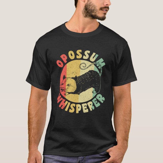 Camiseta Opossums Vintage Opossum Whisperer (Frente)