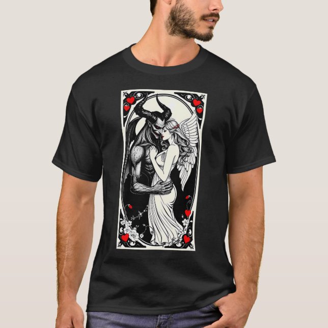 Camiseta Opostos atraem 3 (Frente)