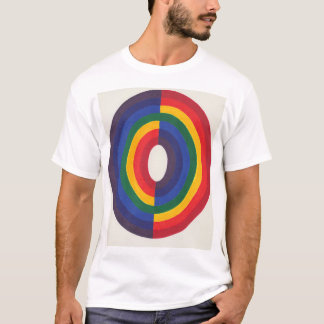 Camiseta Opostos do Arco-Íris Juntos para Mostrar Contraste