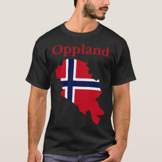 Camiseta Oppland County, Noruega
