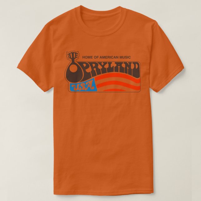 Camiseta Opryland USA Original Colour Opryland USA Nashvill (Frente do Design)