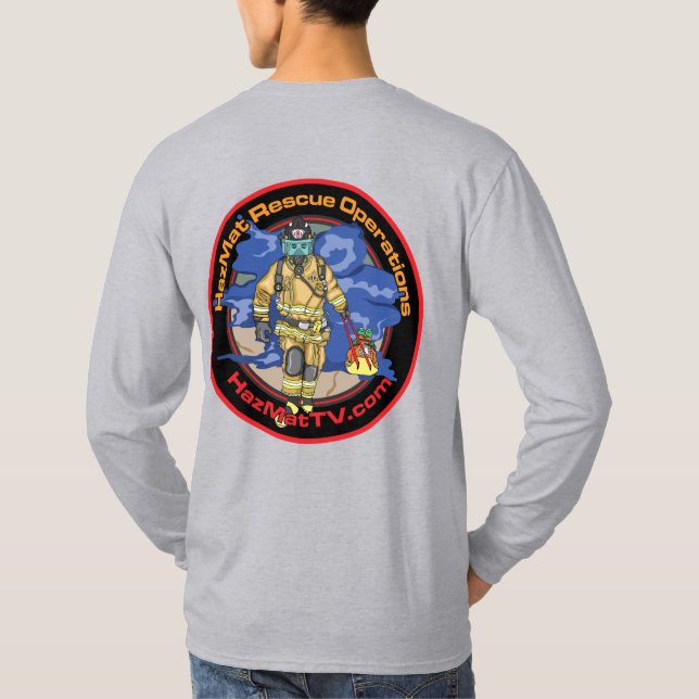Camiseta OPS de Salvamento HazMat (Verso)