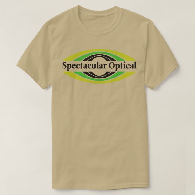 Camiseta Óptica espetacular (Frente do Design)