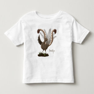 Camiseta Óptica ilustração de desenho animado de lixeira su