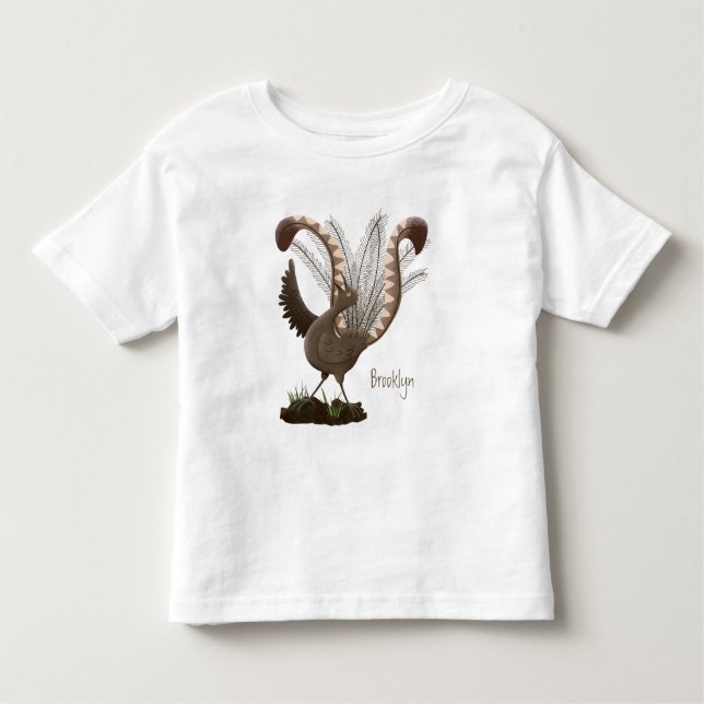 Camiseta Óptica ilustração de desenho animado de lixeira su (Frente)