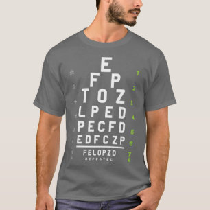 Camiseta Óptica Oftalmologista Funny Optics Optometer Olho