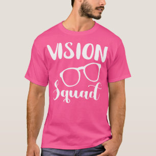 Camiseta Opticista Visão Esquadrão Optometrista Olho Médico