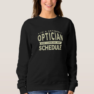 Camiseta Óptico Aposentado Adoro Meu Novo Horário Vovô Vovó