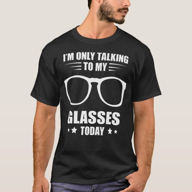 Camiseta Óptico, Só Estou Falando Com Optometrista Docto Ol (Frente)