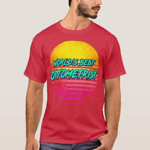 Camiseta Optometria 2 retrô dos anos 80