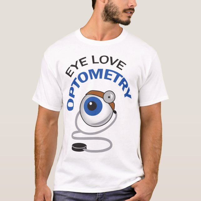 Camiseta Optometria De Amor Ocular (Frente)