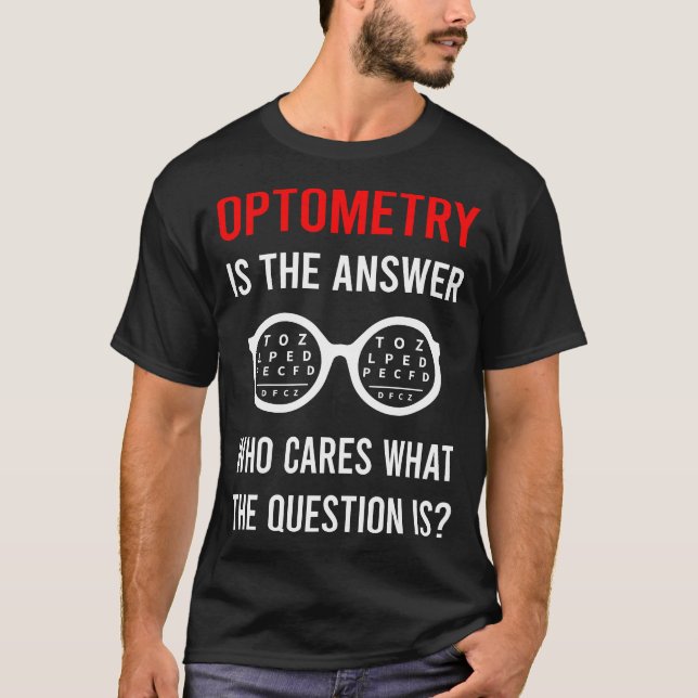 Camiseta Optometria de Resposta (Frente)