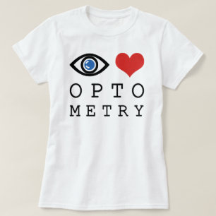 Camiseta Optometria do amor do olho