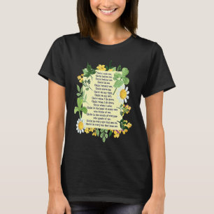 Camiseta Oração da Couraça de São Patrício Dia de São Patrí