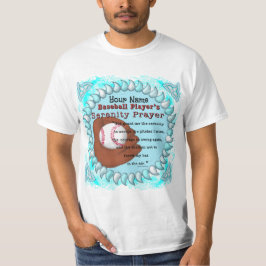 Camiseta Oração da Serenidade do Beisebol