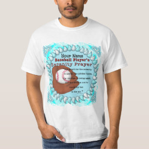 Camiseta Oração da Serenidade do Beisebol 