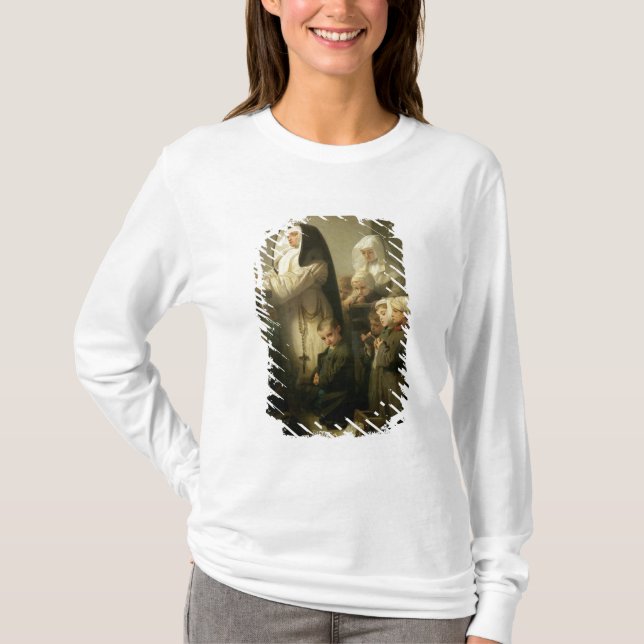 Camiseta Oração das crianças que sofrem do Ringworm (Frente)